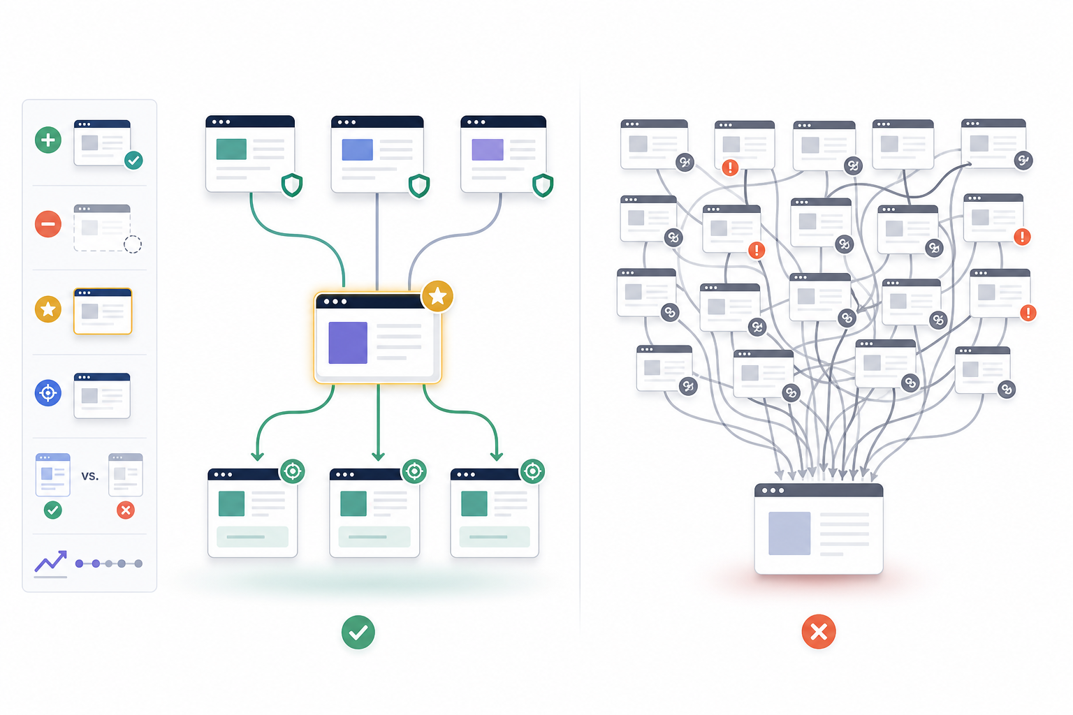 Backlink and Authority Changes