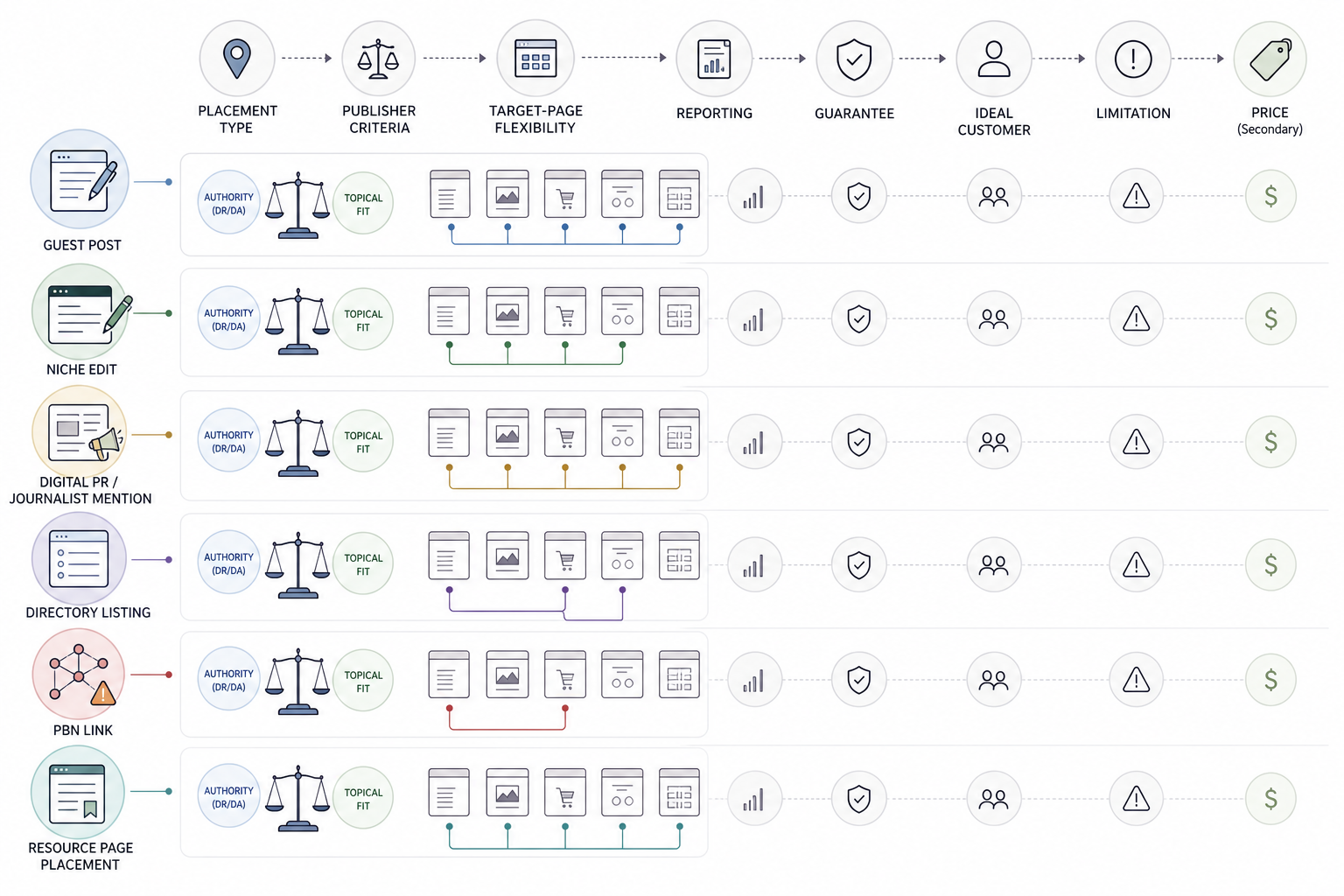 How Were These Link-Building Services Evaluated?