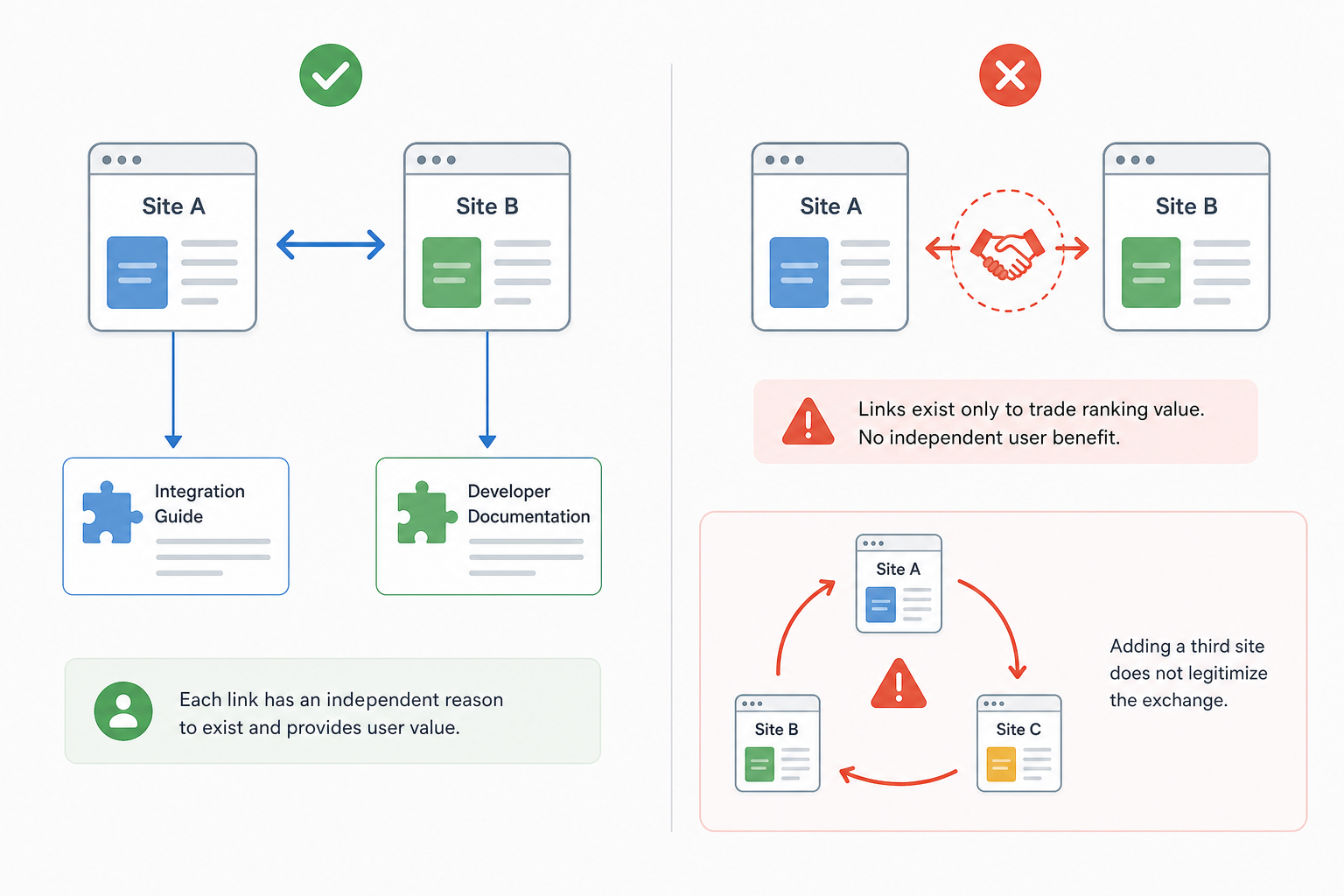 4. Avoid Turning Partnerships Into Link Exchanges